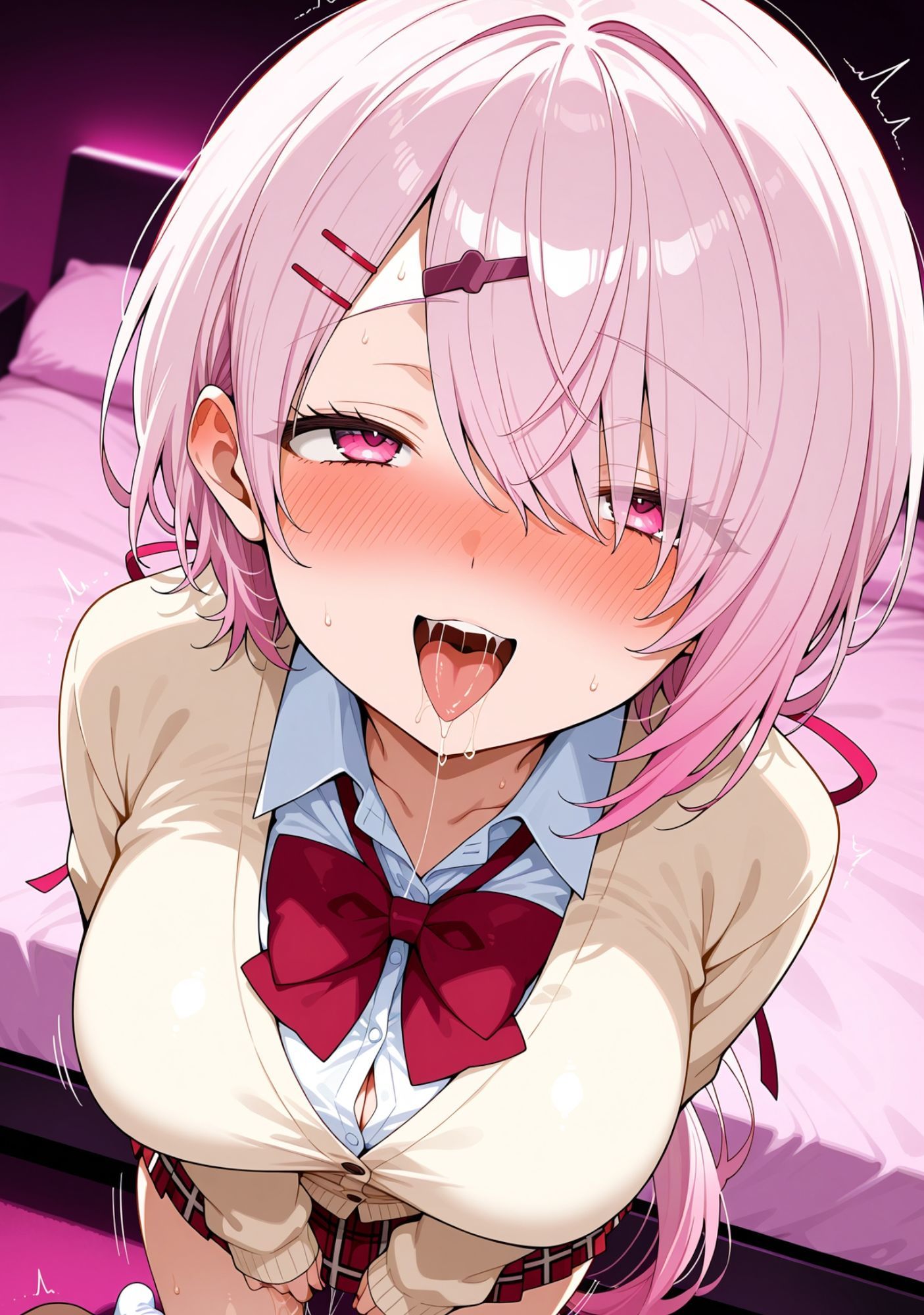 絶倫チンポにドハマりしたライバーたち 椎〇 唯華 - サンプル画像 1