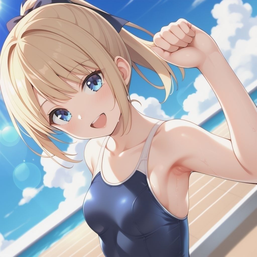 【スク水CC集】サマースウィート - サンプル画像 1