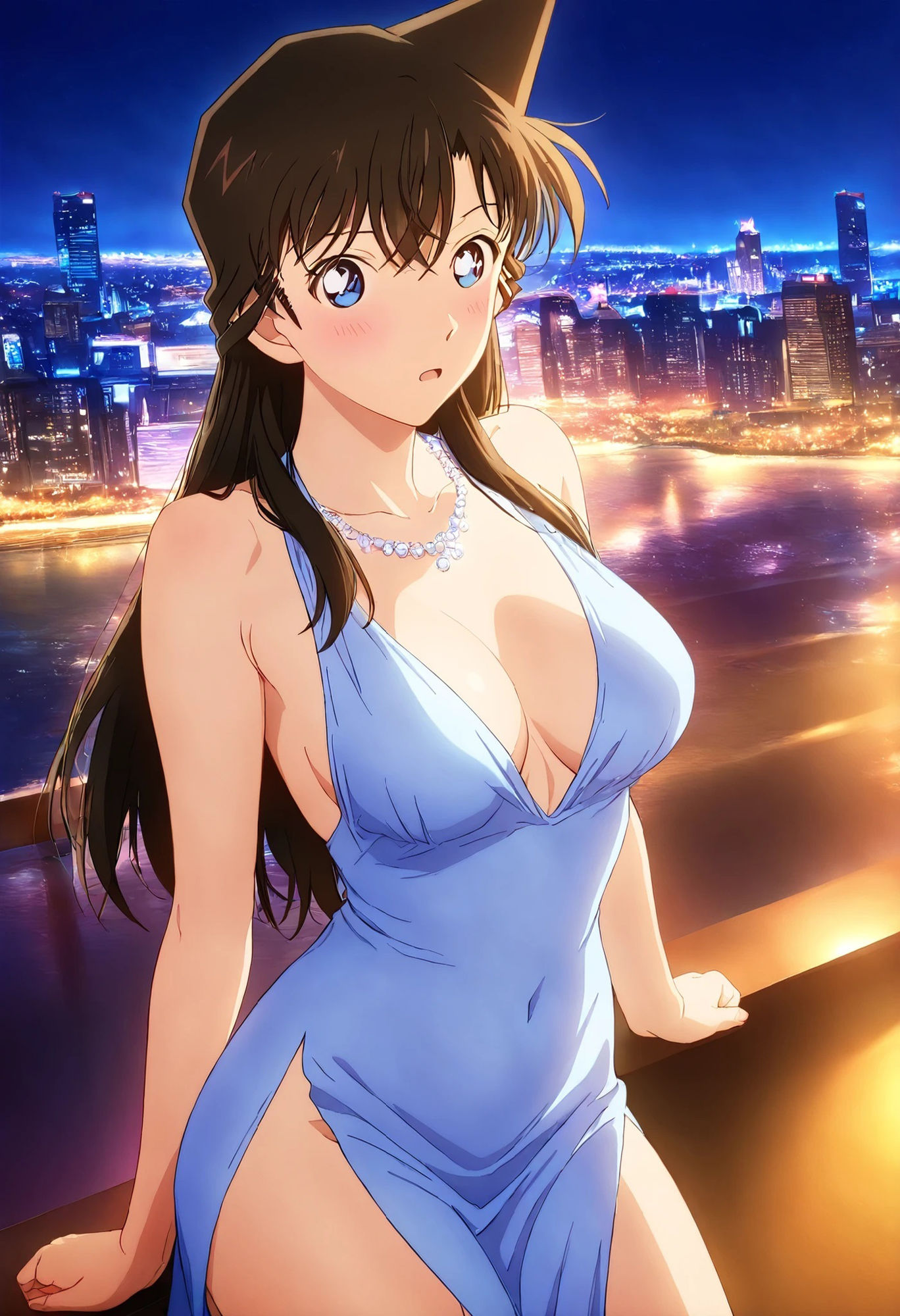 毛〇蘭    ドレスでえっち - サンプル画像 3