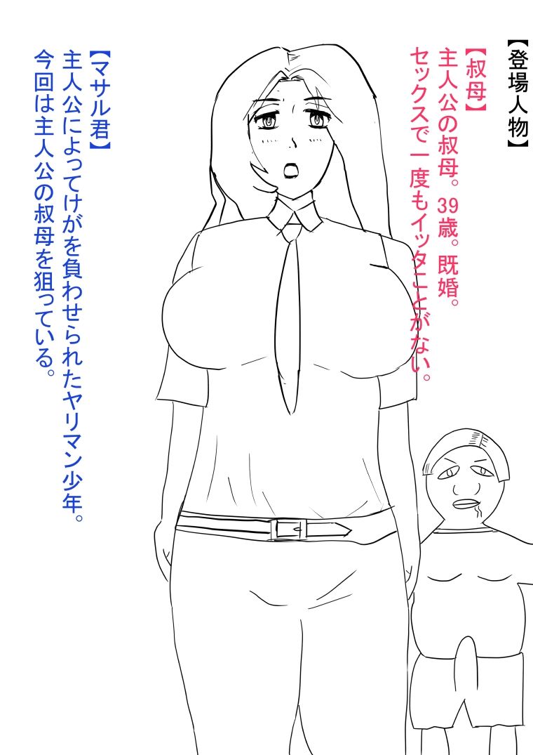 叔母が犯●れ、雌オナホにされる。 - サンプル画像 1