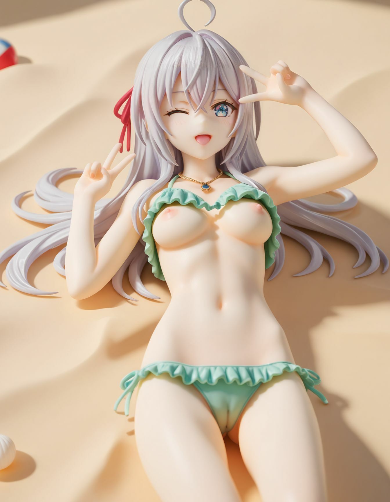 ア〇リャ フィギュア風イラストコレクション - サンプル画像 8
