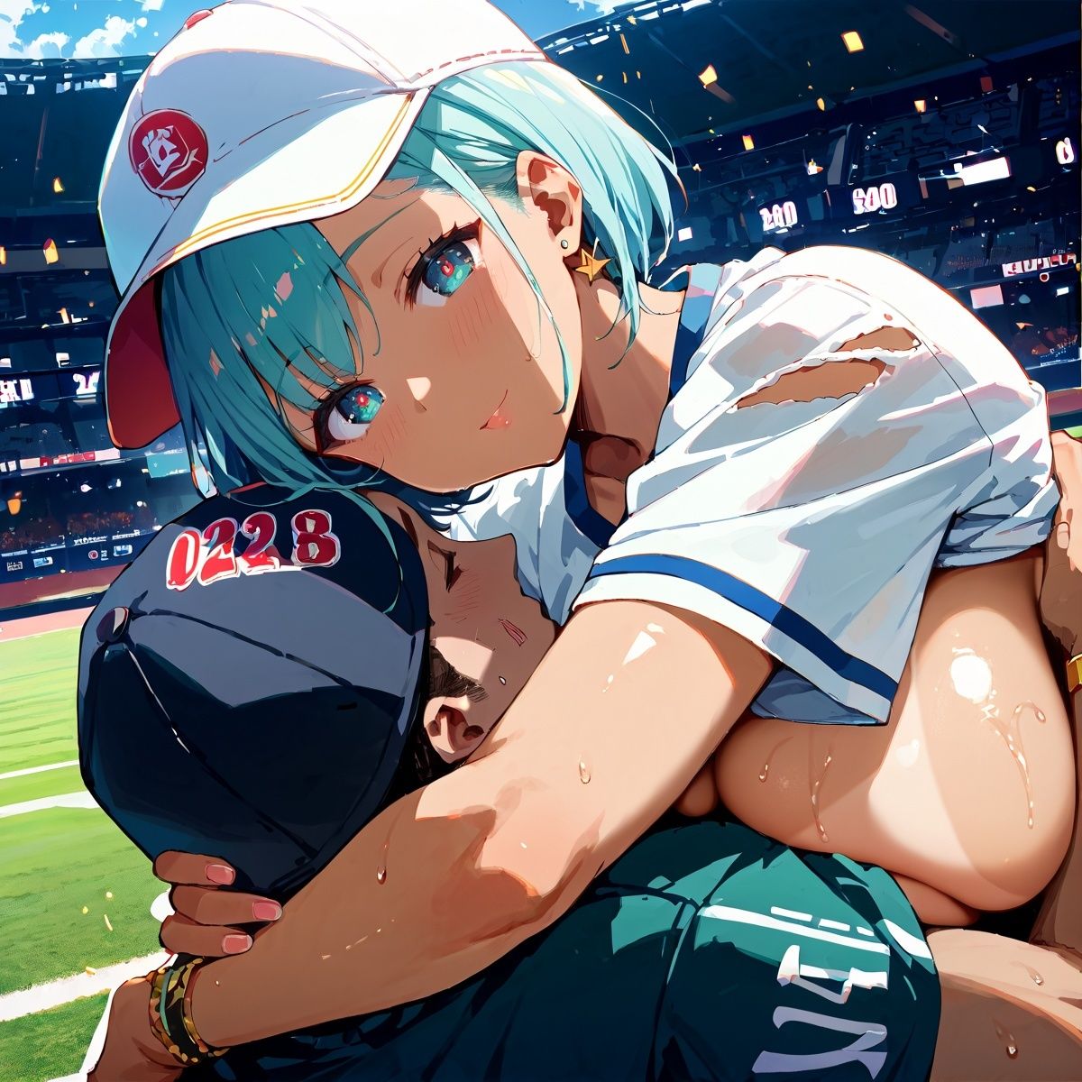 黒ギャル中出しベースボール！【厳選385枚収録】Vol.2 - サンプル画像 3