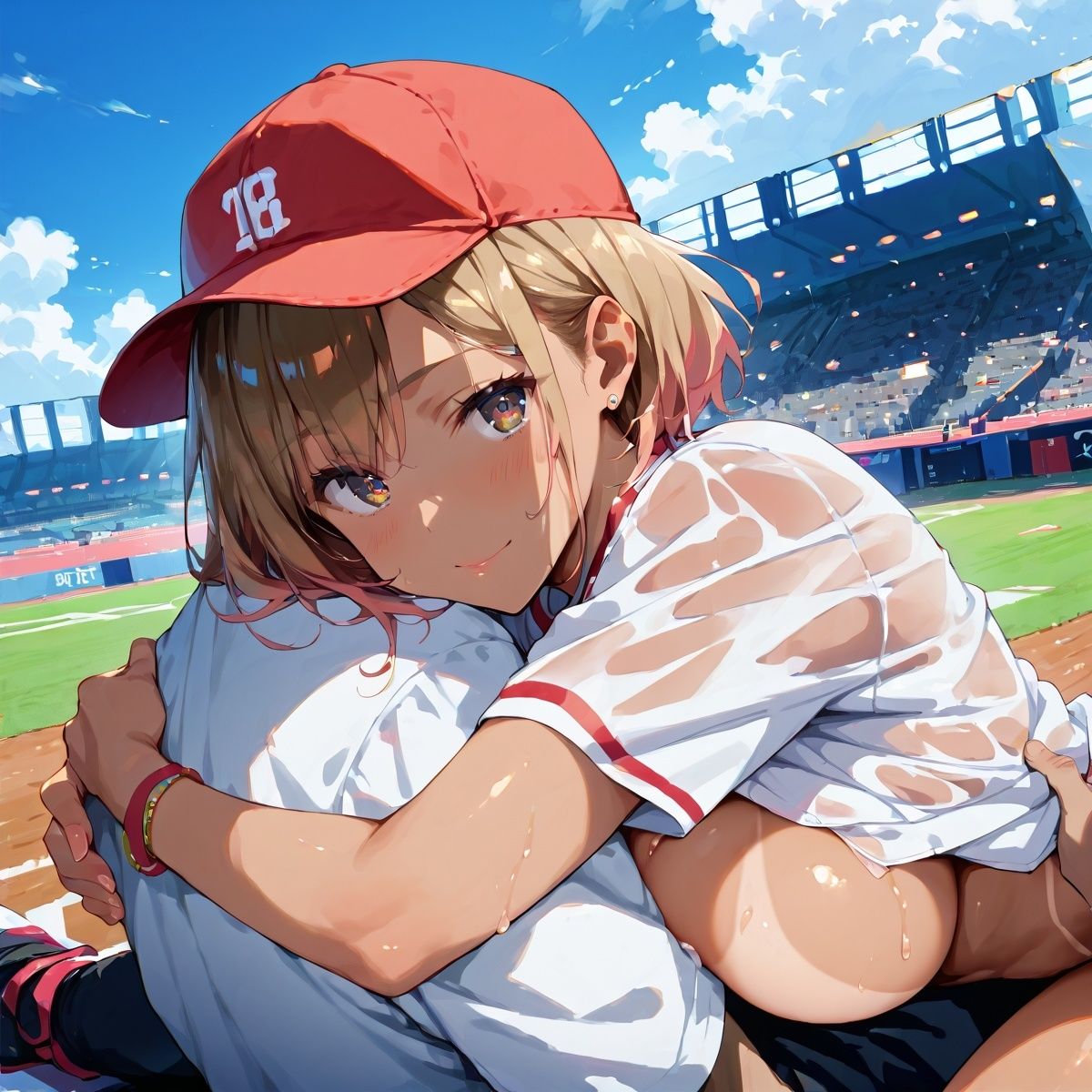 黒ギャル中出しベースボール！【厳選386枚収録】Vol.4 - サンプル画像 6