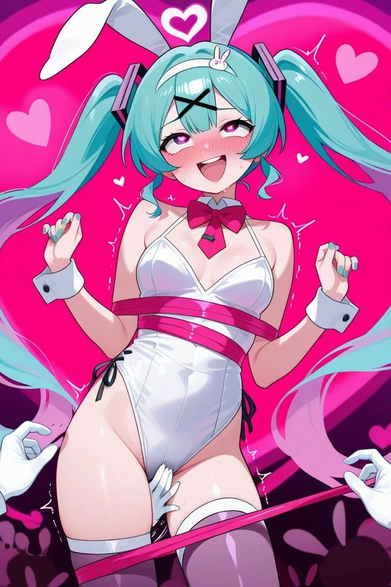 ラビットホール初音ミクがえっちないたずらされまくる写真集 - サンプル画像 3