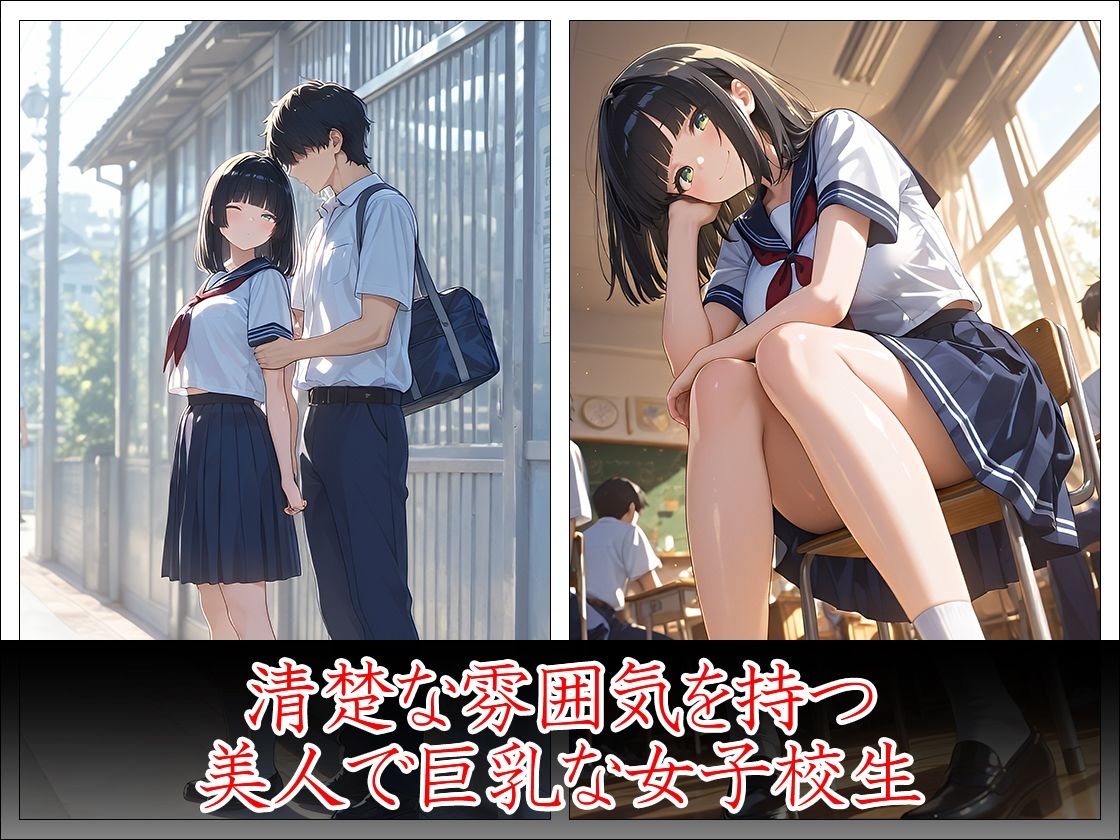 清楚女子の下校エッチ - サンプル画像 2