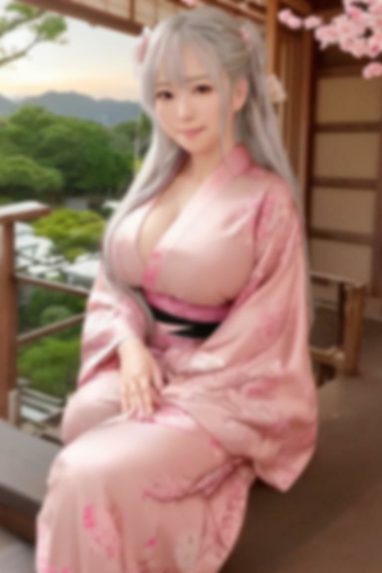 「湯けむりの奥に、彼女の微笑み」白銀の湯宿シリーズ AI美女写真集 Vol.1『温泉旅館編』 - サンプル画像 4