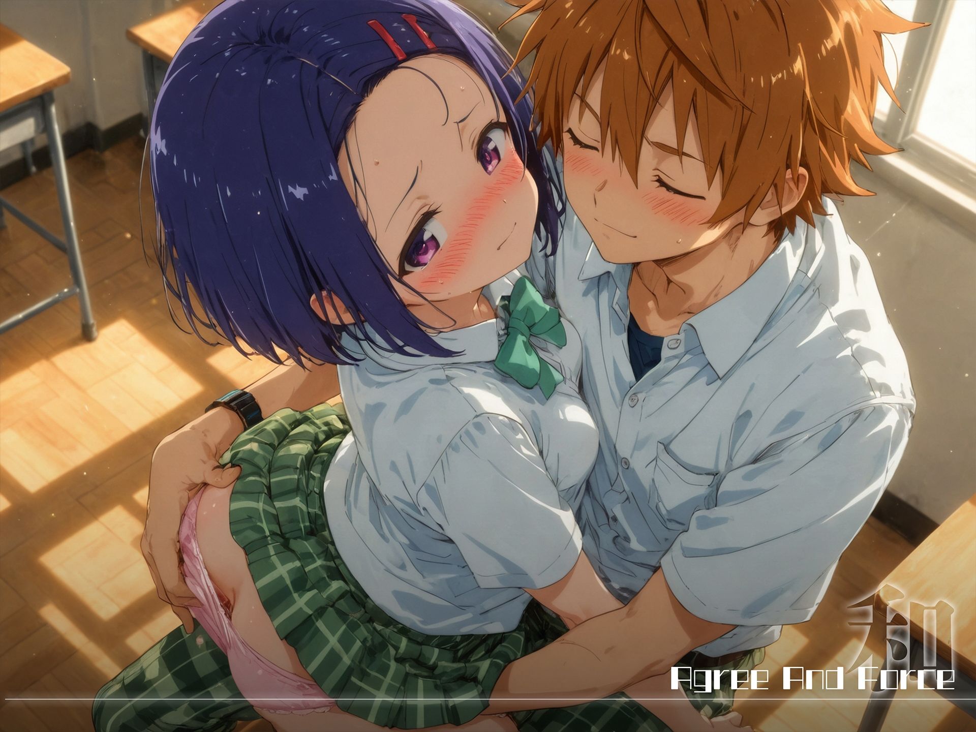 和と強 -学園とらぶる- 西●寺春菜 - サンプル画像 1