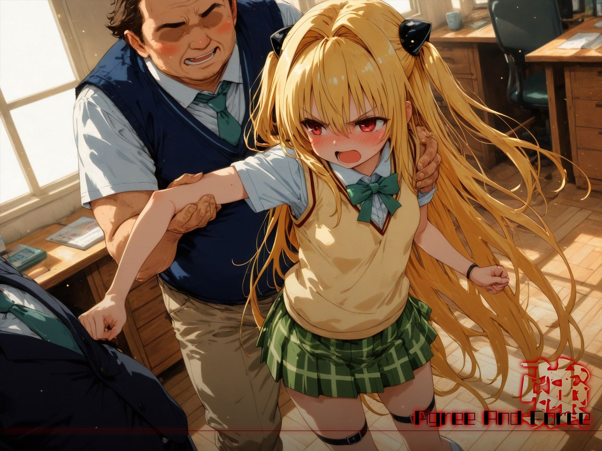 和と強 -学園とらぶる- ヤ● - サンプル画像 6