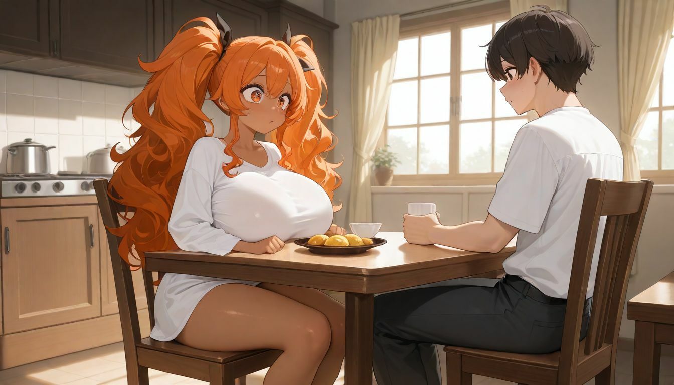 強気な爆乳ギャルの性活 - サンプル画像 1