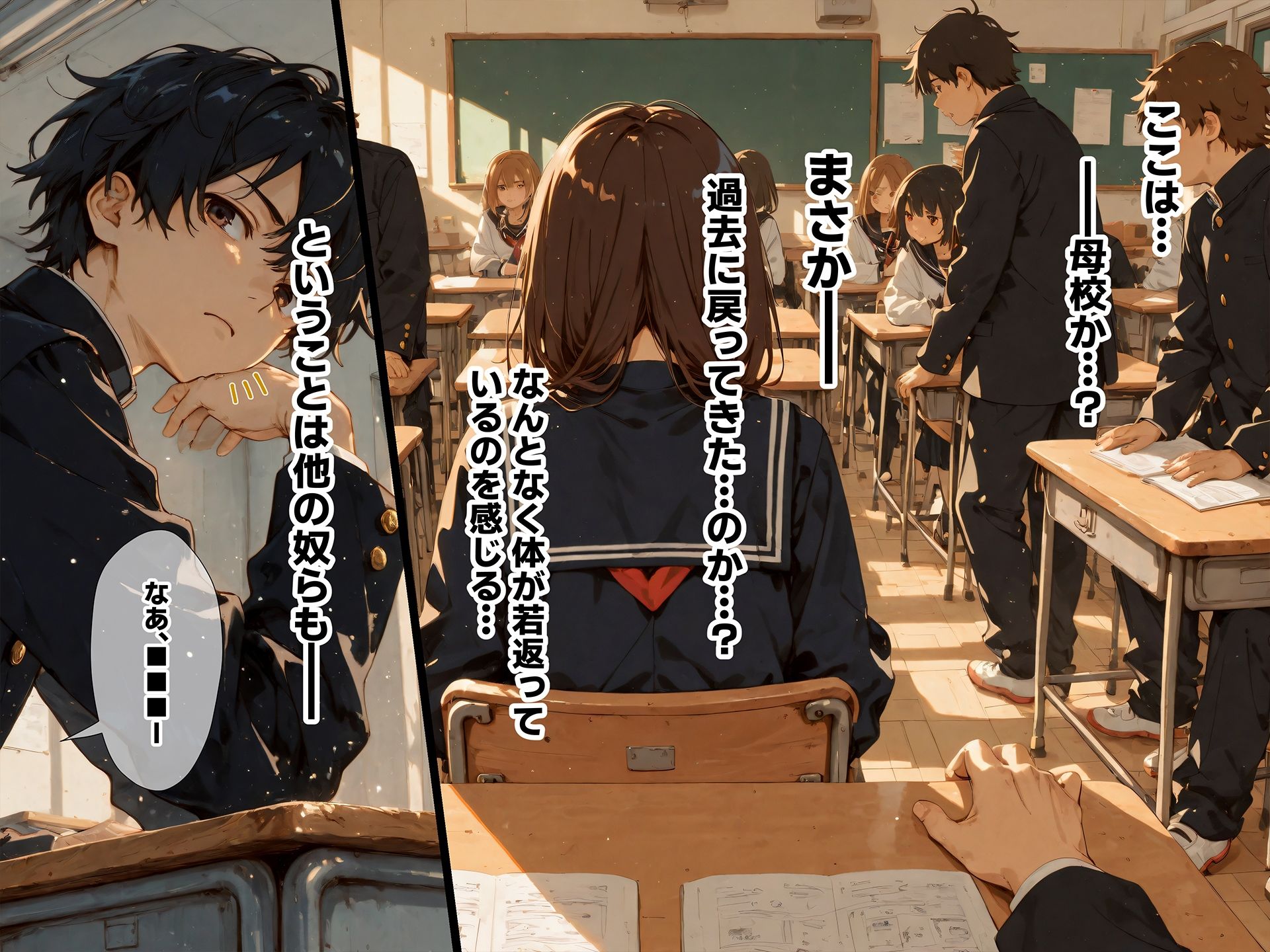 中年学園 -熟春の追憶- vol.1 - サンプル画像 3