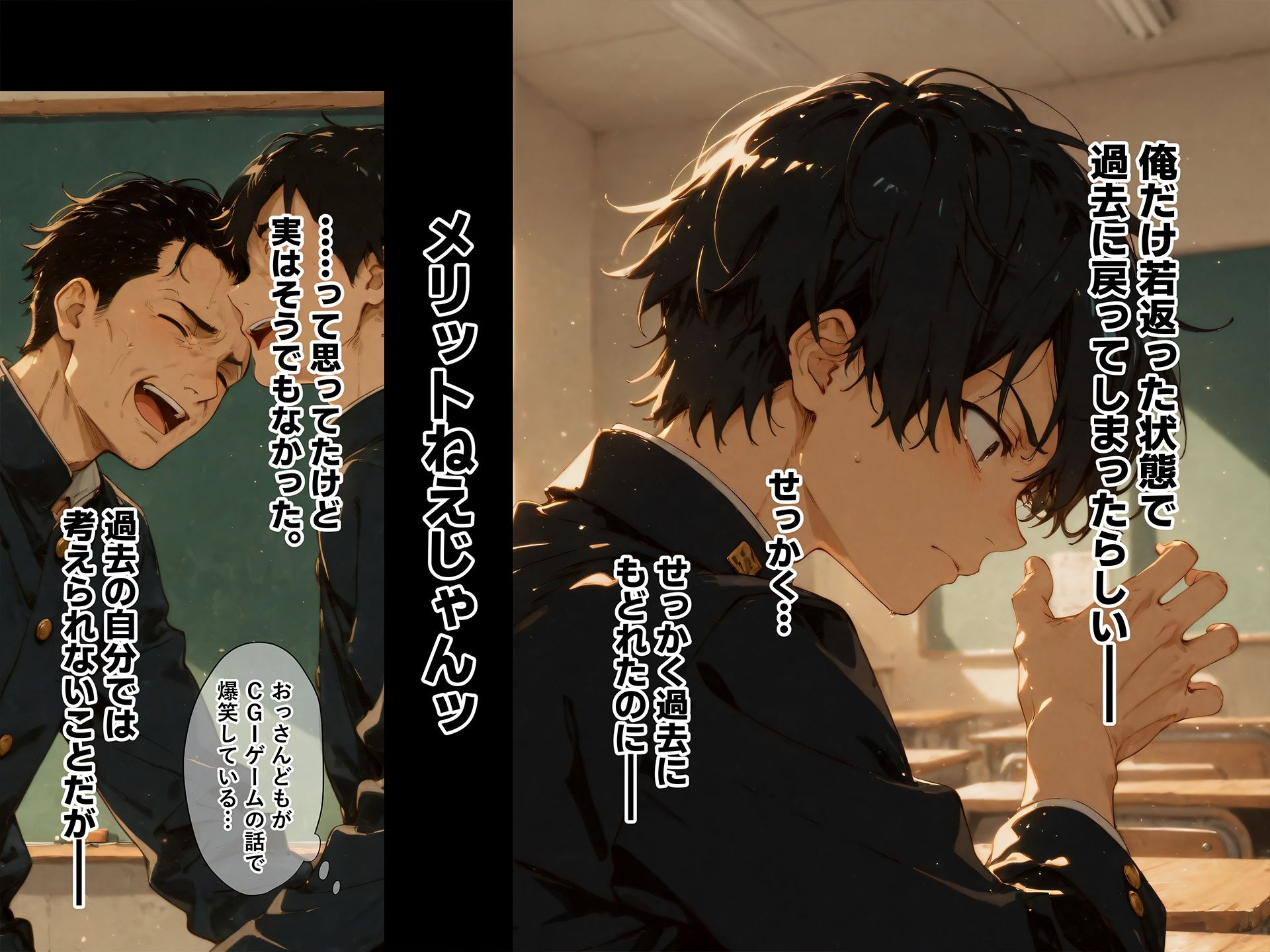 中年学園 -熟春の追憶- vol.1 - サンプル画像 6