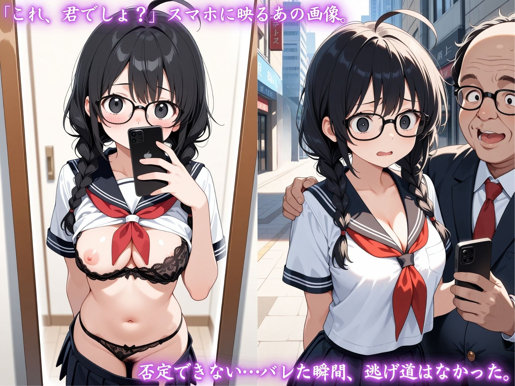 「これ、君でしょ？」裏垢女子が身バレした末路 - サンプル画像 2