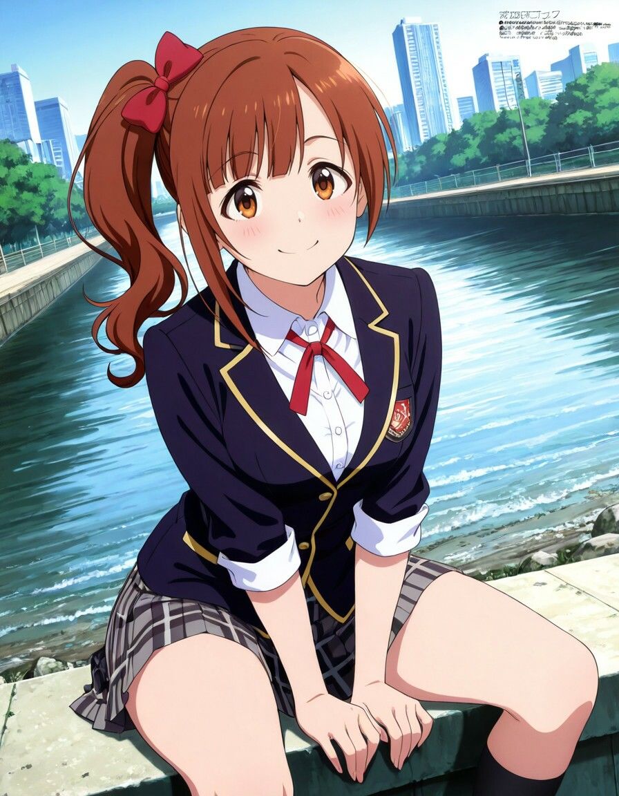 デレマス 五十嵐響子 制服 おま〇こクパァ オナニー クンニ 潮吹き - サンプル画像 2