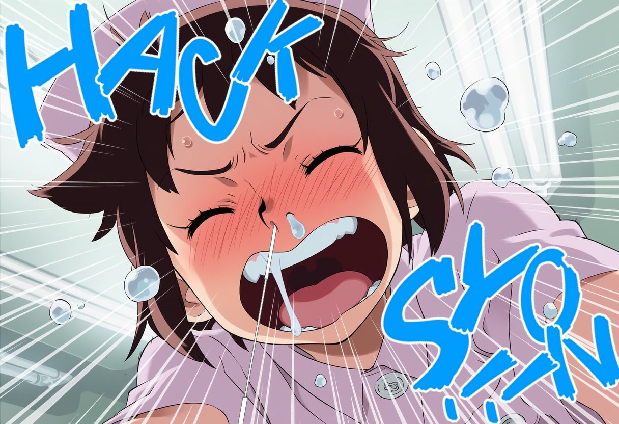 （くしゃみフェチ作品）ようこそ！くしゃみクリニック - サンプル画像 5