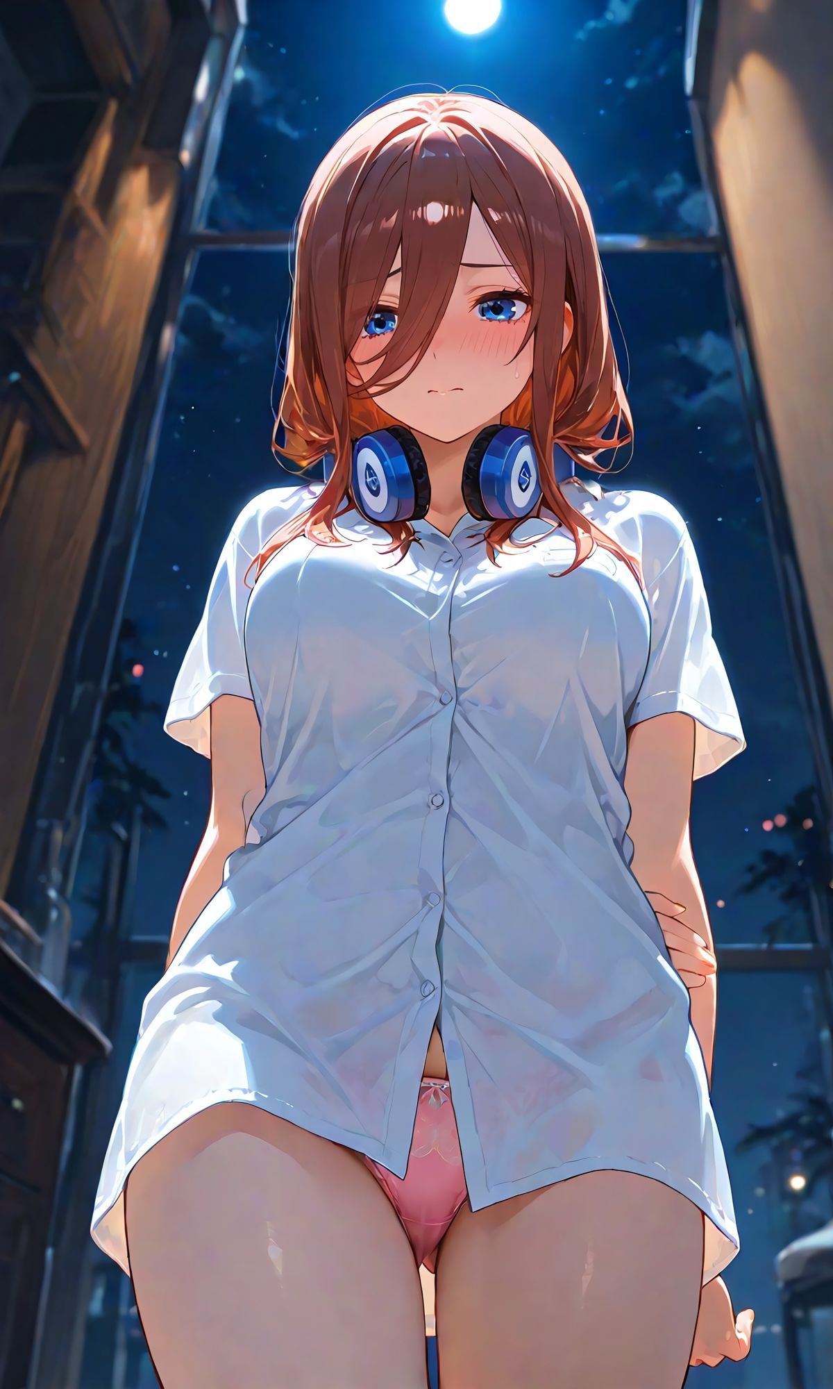 三玖と彼シャツえっち/CG261枚 - サンプル画像 2