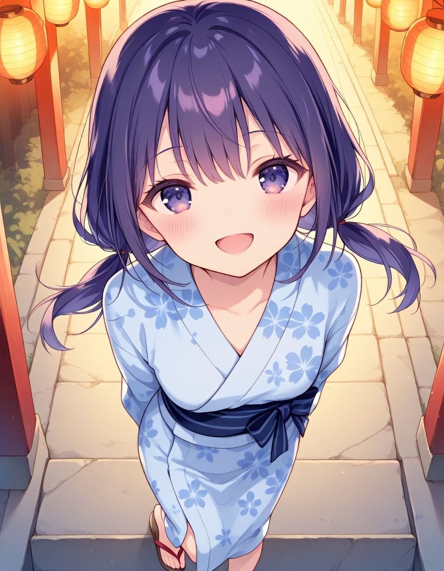 『えっちなカノジョと、ひみつのなつやすみ。vol.1』〜浴衣カノジョと、花火のあとで 〜 - サンプル画像 1