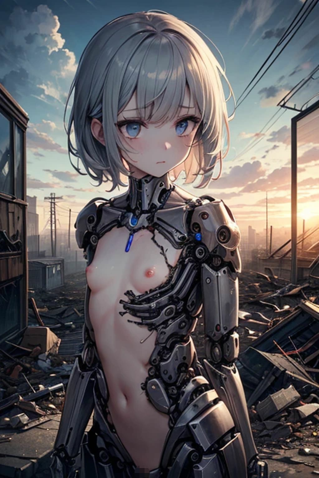 MC104型少女群〜戦場に残された彼女たち〜 - サンプル画像 2