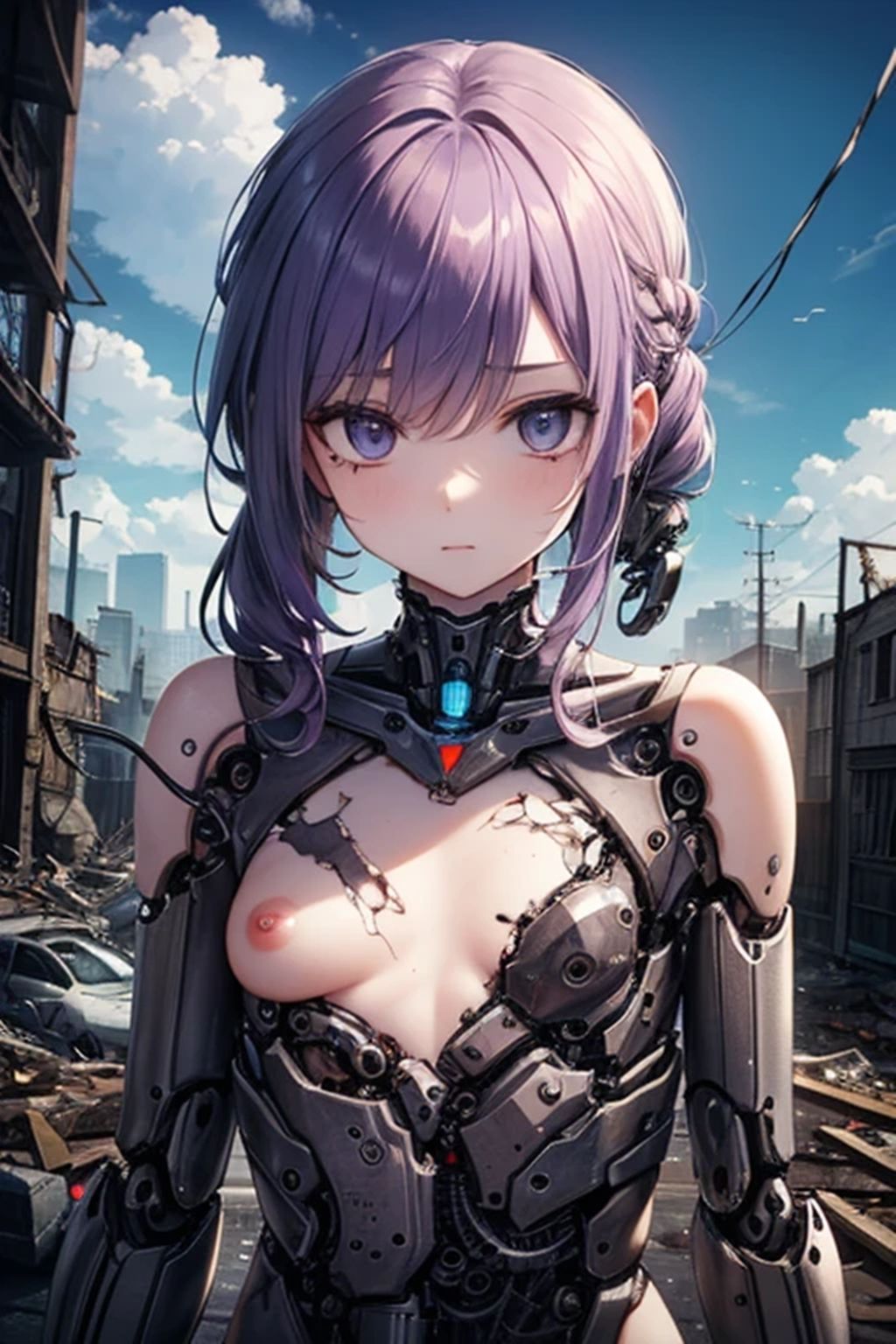 MC104型少女群〜戦場に残された彼女たち〜 - サンプル画像 3