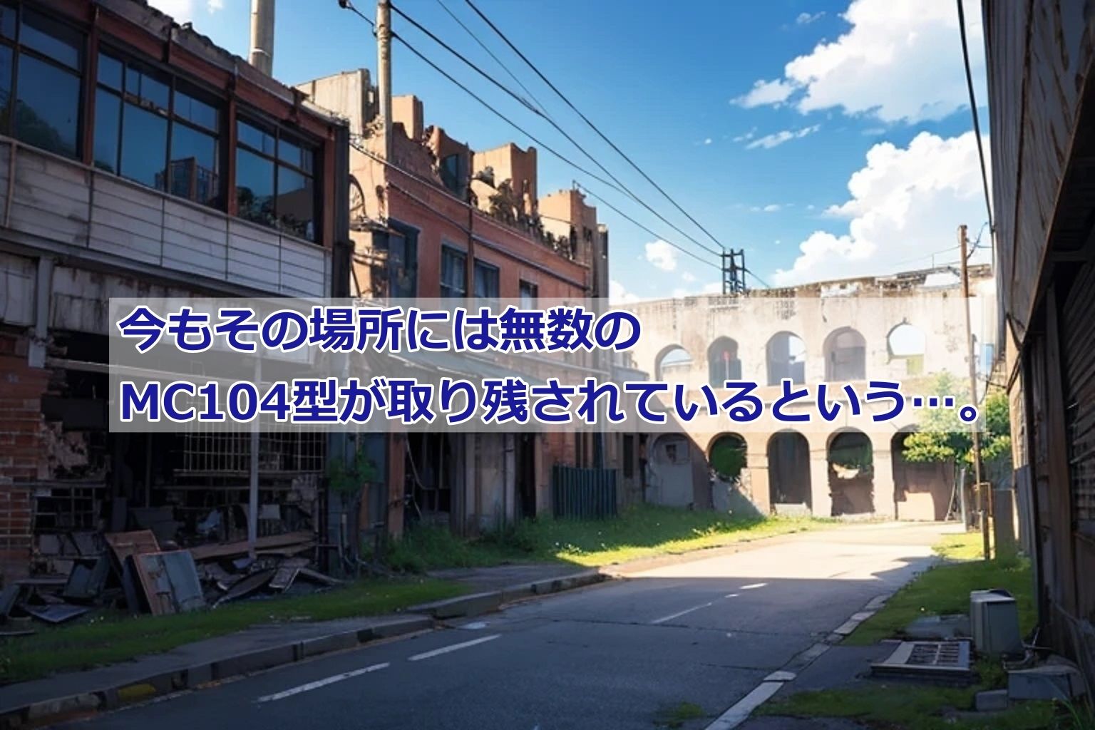 MC104型少女群〜戦場に残された彼女たち〜 - サンプル画像 6