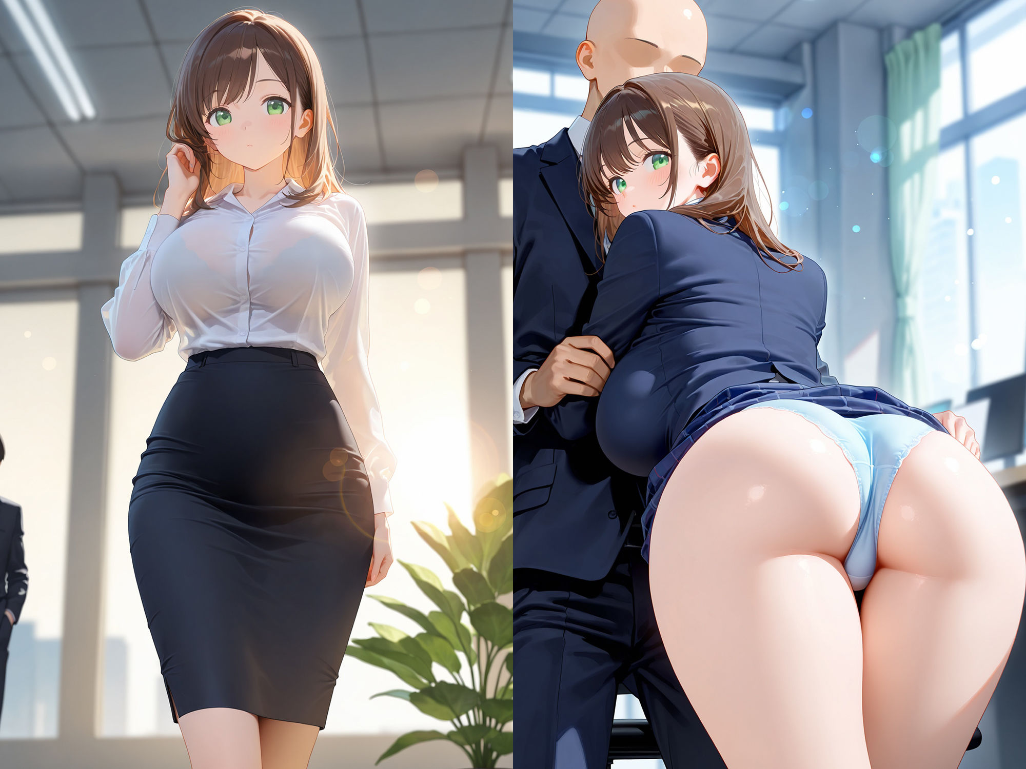 最終面接はベッドの上 - サンプル画像 2