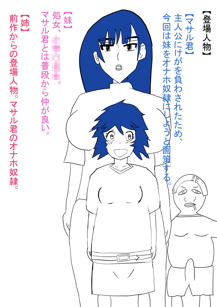 妹が犯●れ、雌オナホにされる。 - サンプル画像 1
