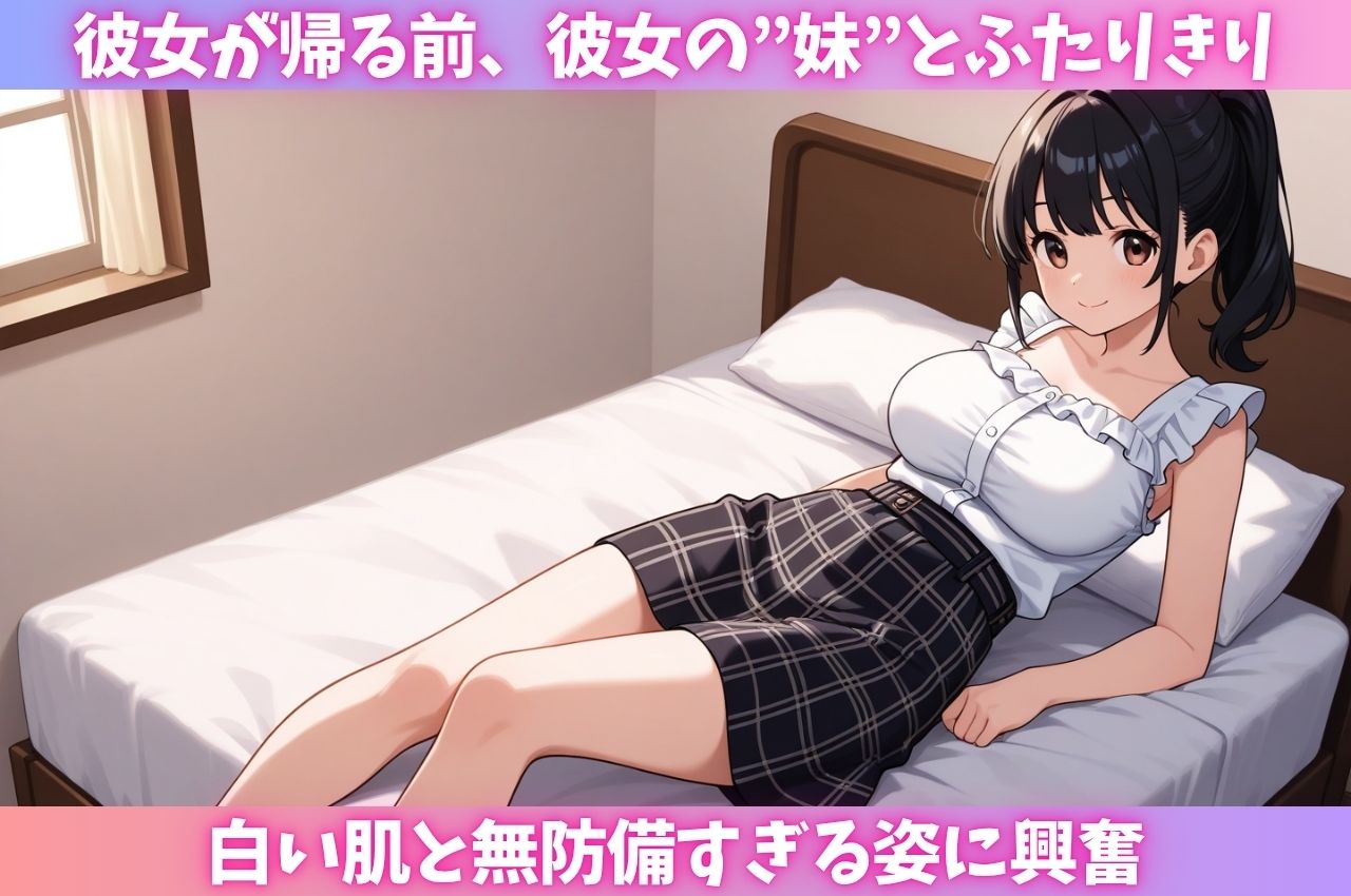 彼女の妹を性感開発！超敏感肉便器に仕上げた - サンプル画像 1