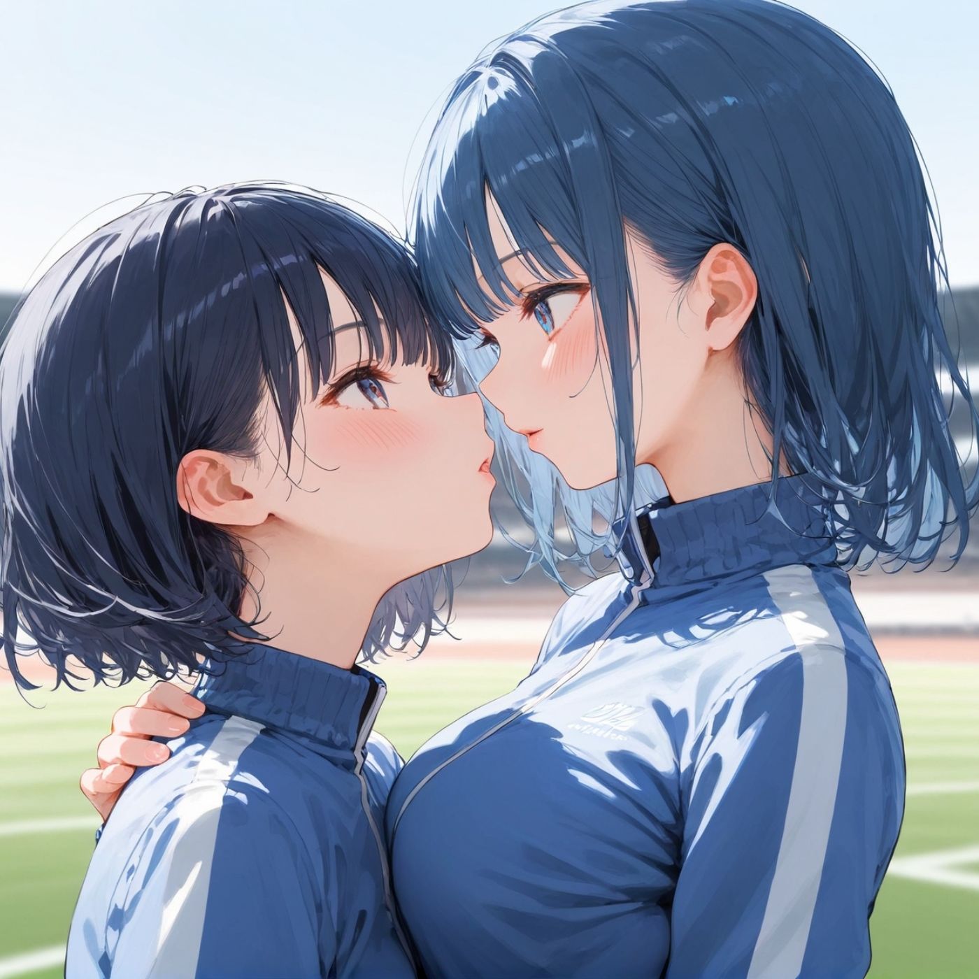 学園性活！クールダウンに手伝って！陸上部 vol.9【運動着美少女の厳選CG300枚収録】 - サンプル画像 10