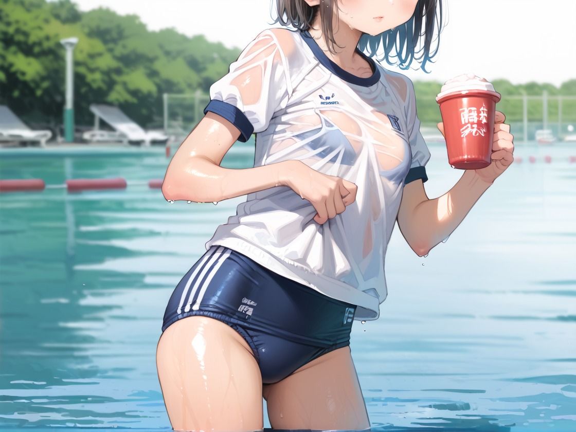 ブルマ少女は変態教師の餌食 - サンプル画像 2