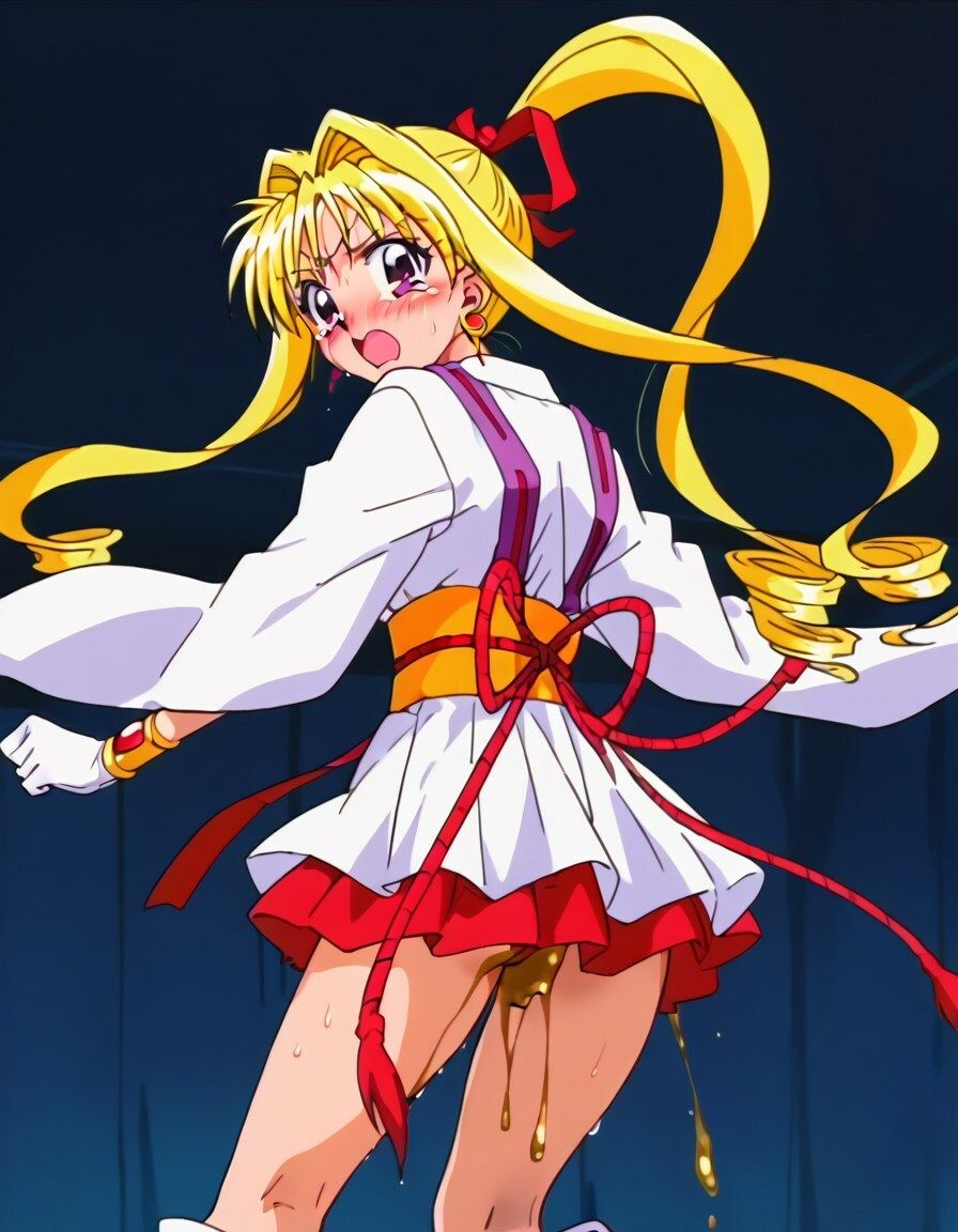 神風怪〇ジャンヌ 浣腸、排泄させられる - サンプル画像 2