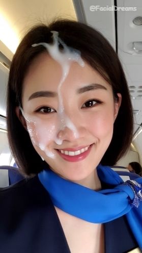 顔射後の余韻 - CA編 Vol.2 - サンプル画像 4