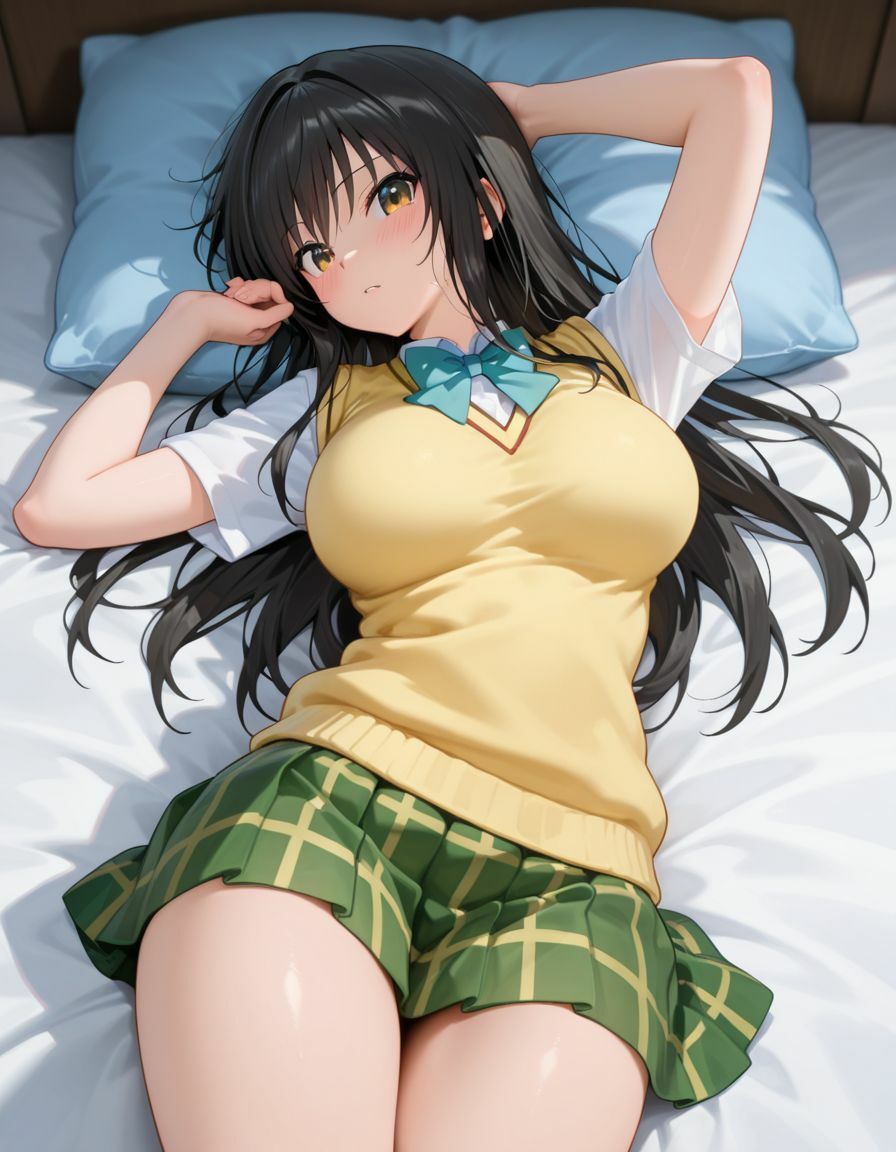 古手川唯イラスト集 - サンプル画像 1