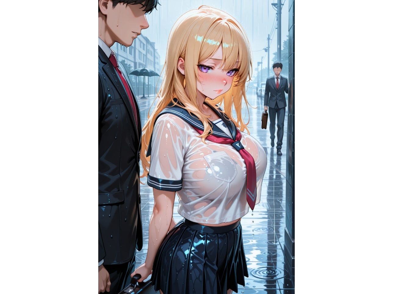 エロすぎる巨乳ギャルとヤリまくる話 - サンプル画像 3