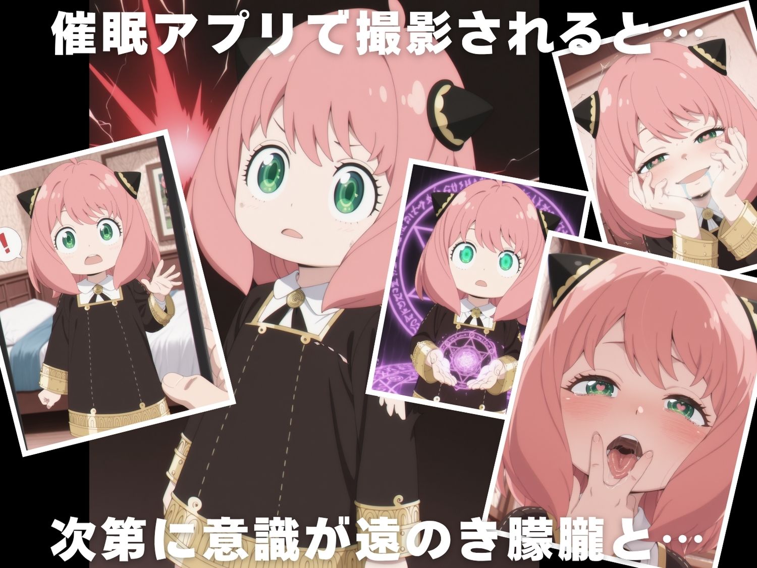 【種付け・催●】ア●ニャ・フォージャー - サンプル画像 2