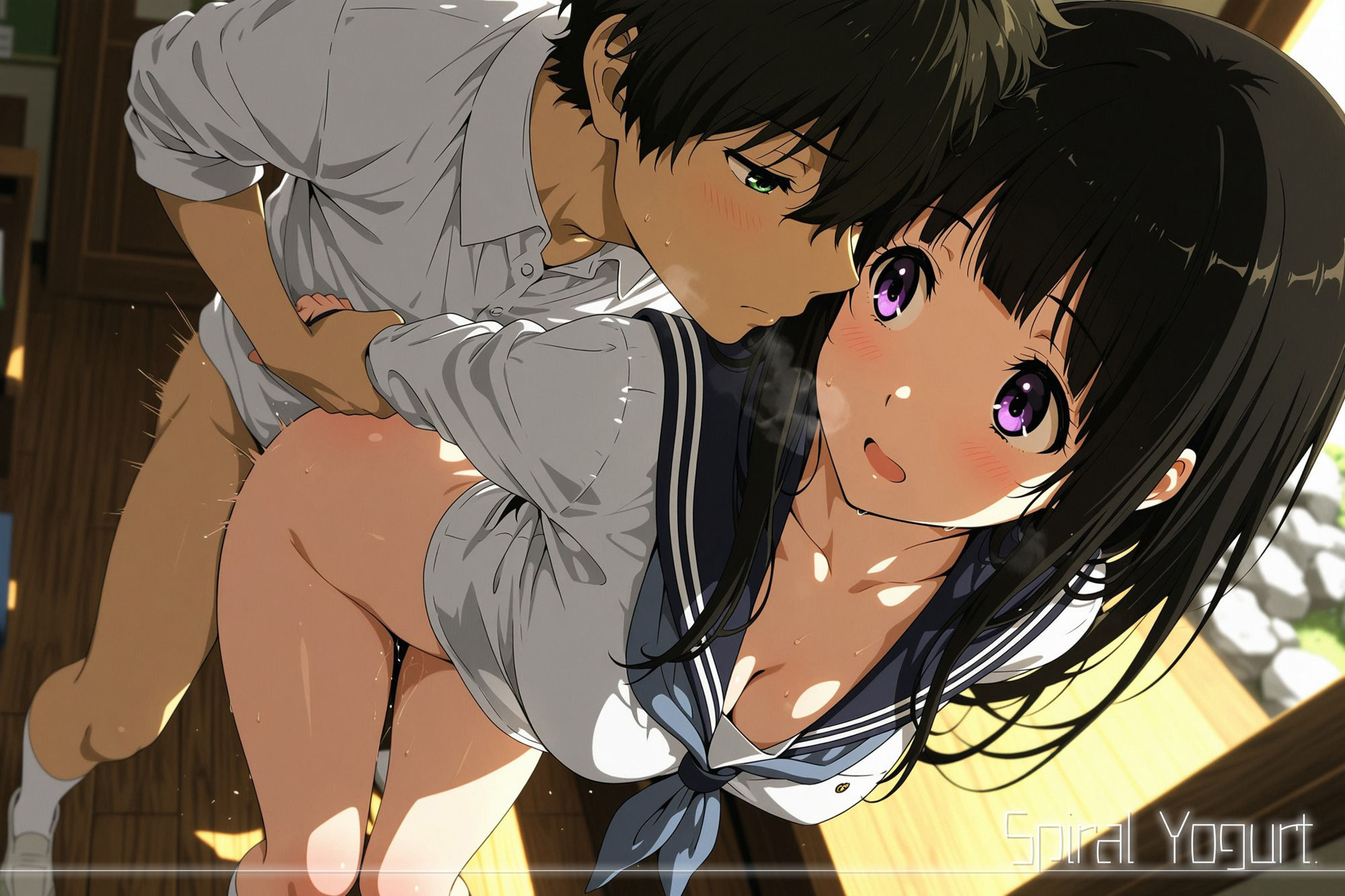 天使の翼休vol.1 -琥珀色の放課後- - サンプル画像 2