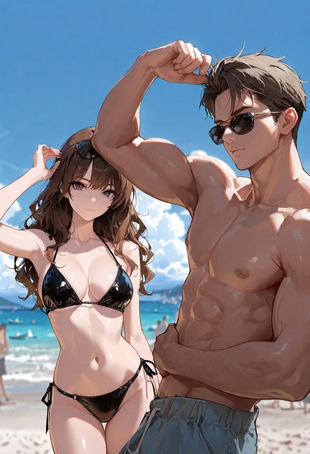 ちっぱいハートStories イディス・ティッパー 〜ビーチクリン編〜 - サンプル画像 3