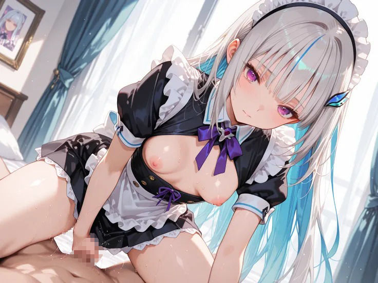 社会勉強のつもりがうっかり性的な奉仕をするメイドとして採用されてしまった皇女様 - サンプル画像 9