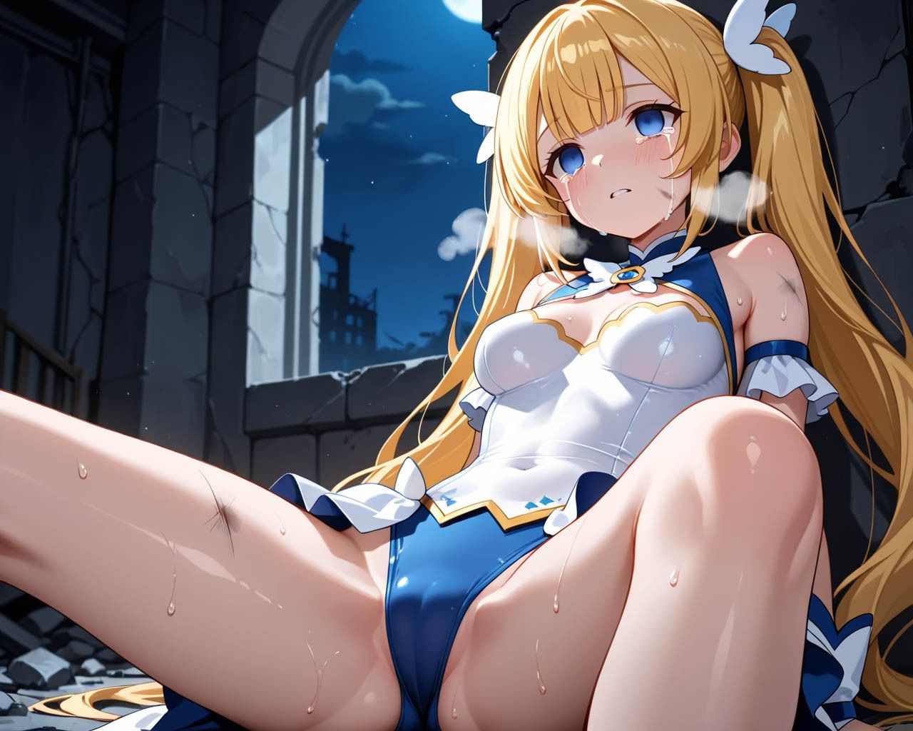 魔法少女をわからせオナホ少女にジョブチェンジさせた件 - サンプル画像 1