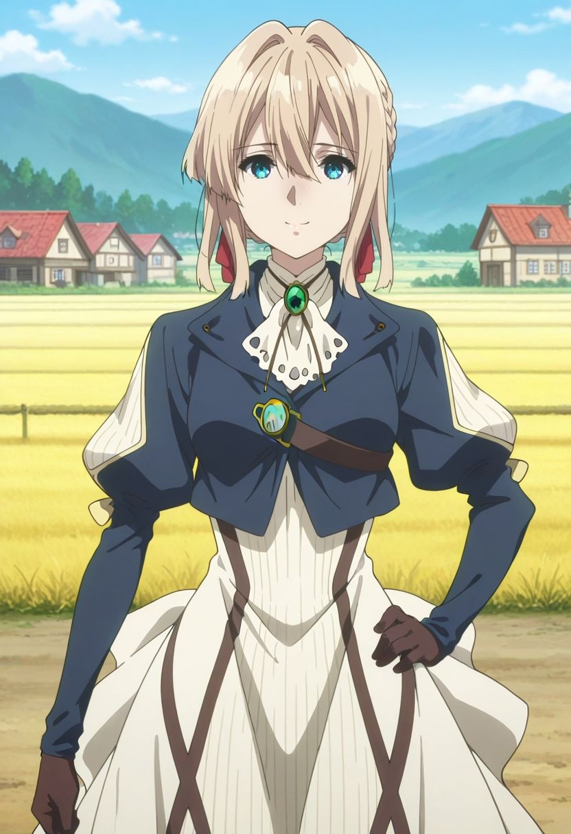 自動手記人形は発情する。 ヴァイオレット・エヴァ―ガーデン - サンプル画像 1