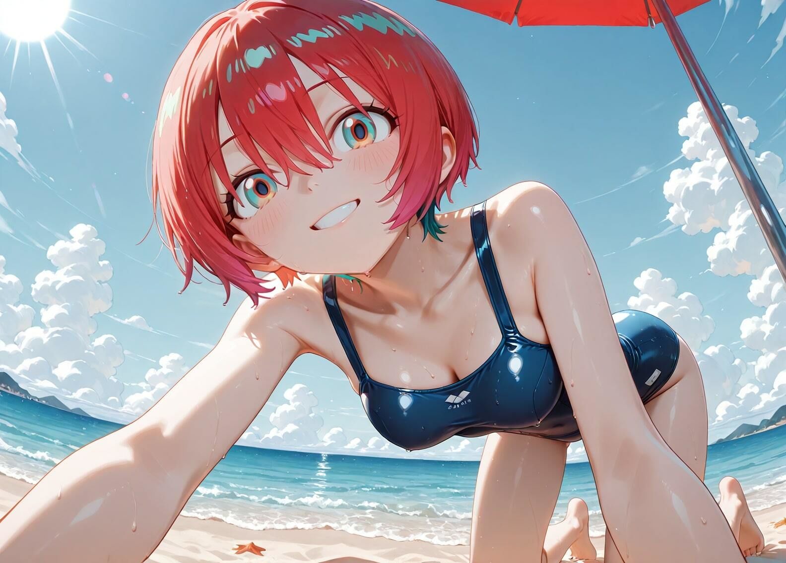 「機動戦士Gundam GQuuuuuuX」アマテ・ユズリハ セクシー写真集14（全500枚） - サンプル画像 4