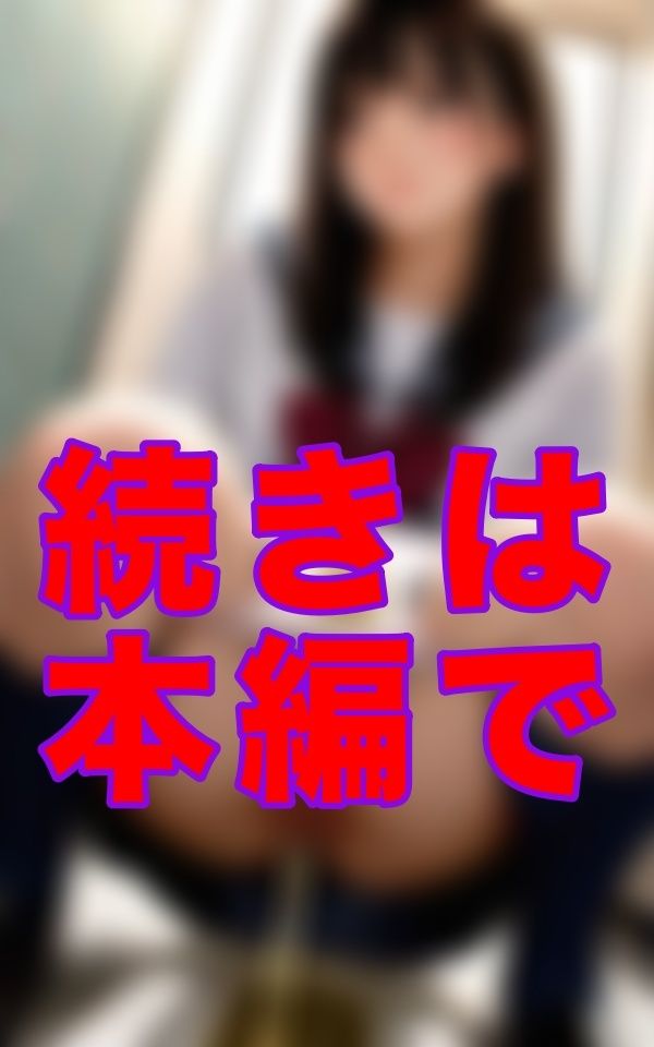 誰もいない和式の個室で、彼女は黒々とした毛を揺らし、驚くほど黄ばんだ下着を晒して、ただ音だけを響かせていた。 - サンプル画像 2