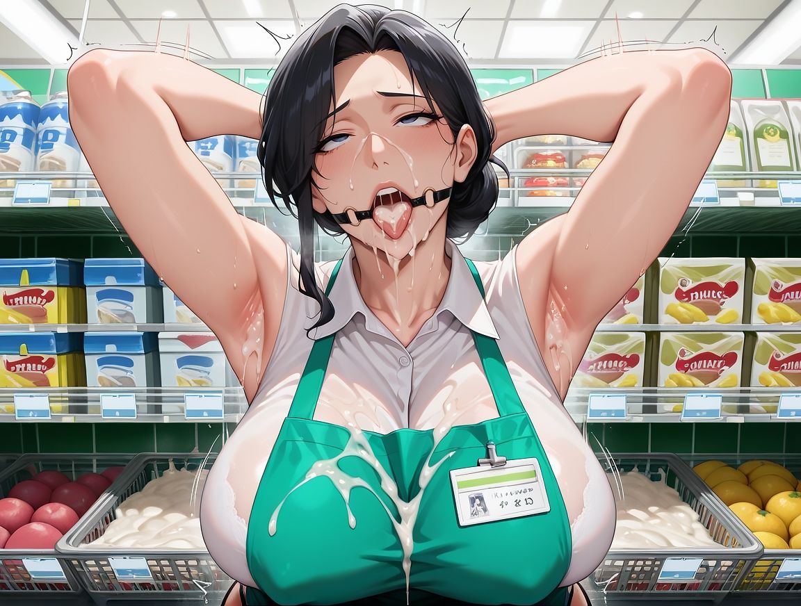 パート主婦閉店後濃厚種付けセックス - サンプル画像 7