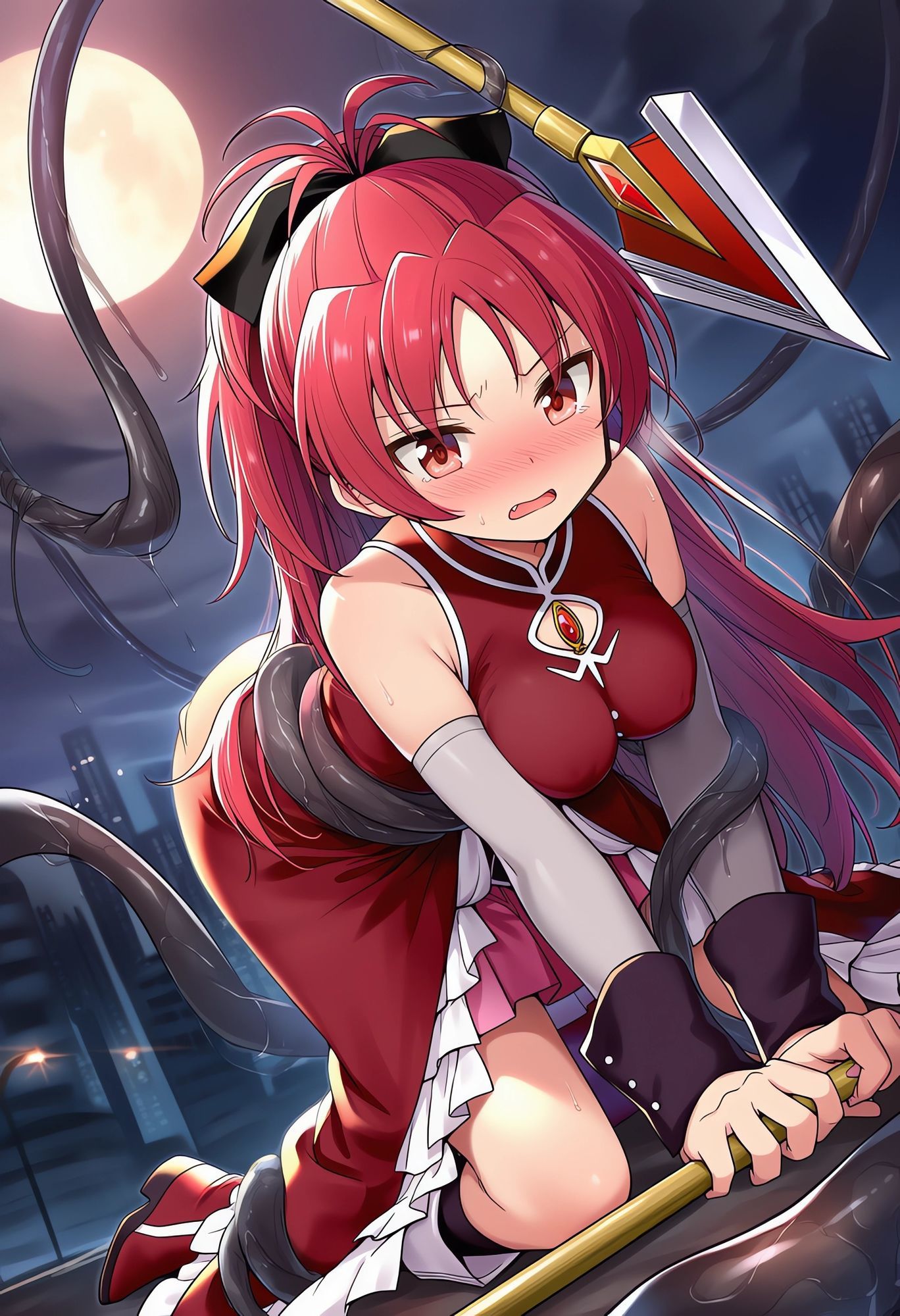 魔法少女触手えっちAIイラスト集 - サンプル画像 7