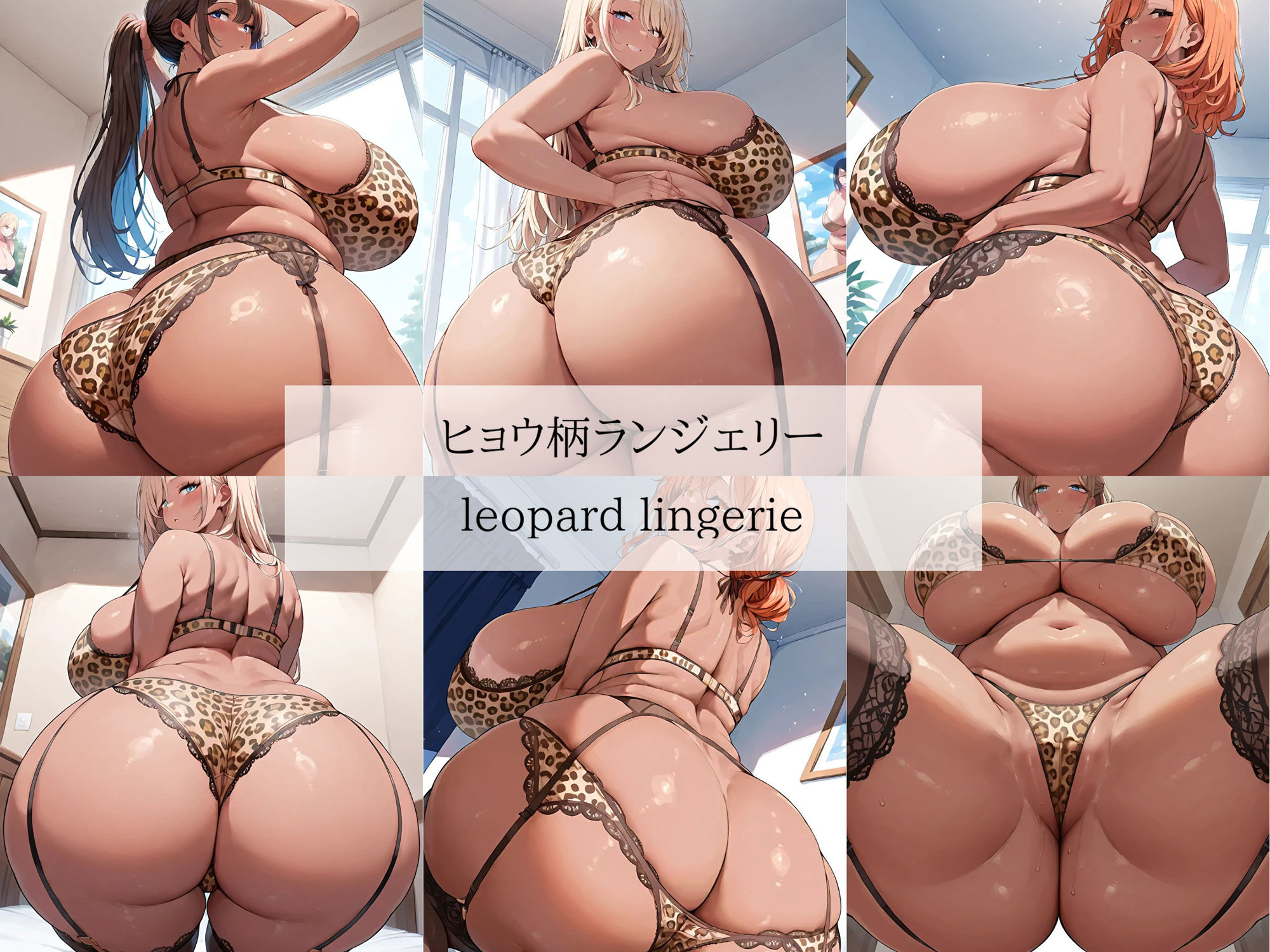 いかにもスケベそうなデカ尻×むっちりフトモモ黒ギャル妻の下着姿が一番ヌけるよね - サンプル画像 3