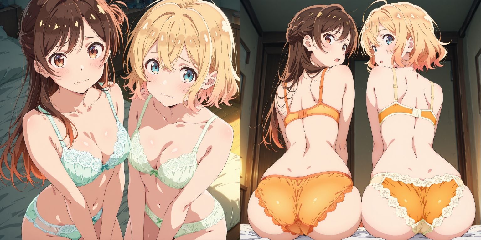 レンタル彼女と元カノのパンツ - サンプル画像 4