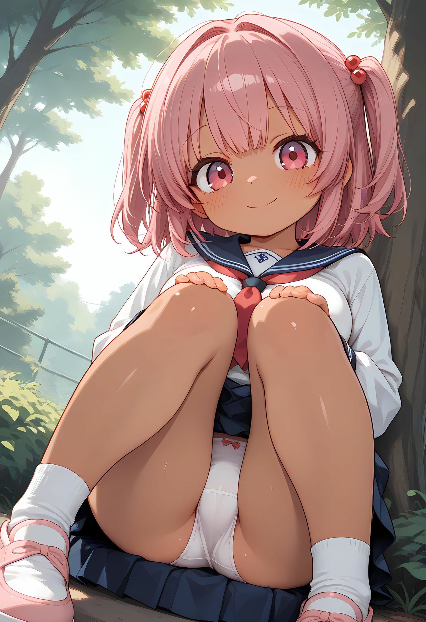日焼けした巨乳ギャルに興奮して生挿入したら最高だった  「お兄さんてエッチ上手ですね」 - サンプル画像 5