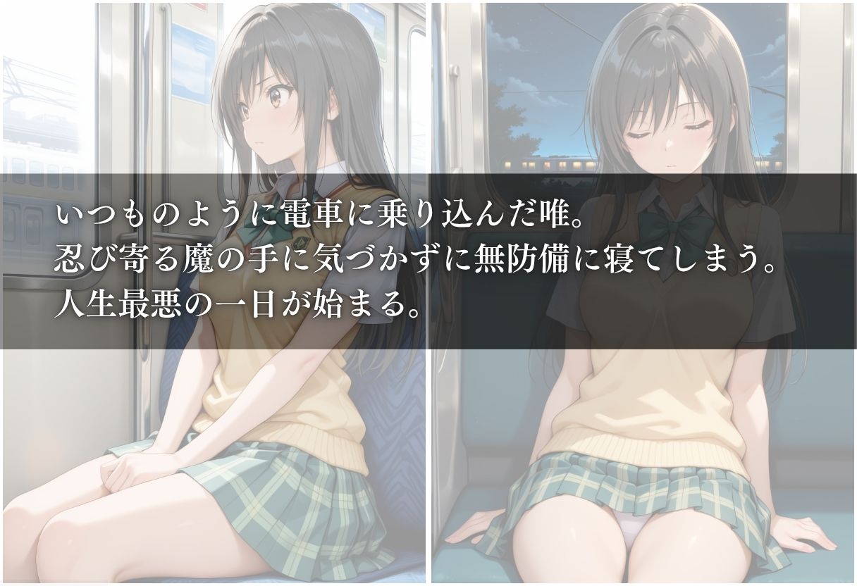 電車痴●  『痴●To LOVEる』 〜古手川唯編〜 - サンプル画像 1