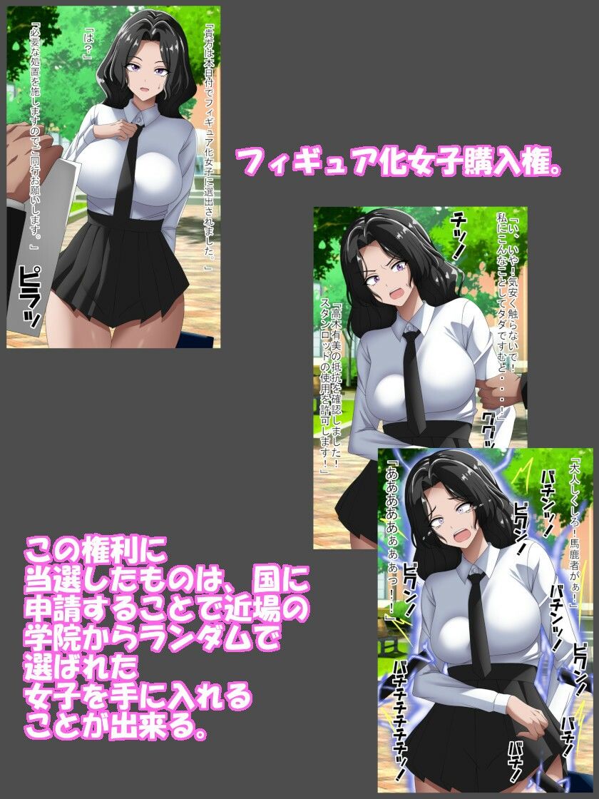 フィギュア化女子購入権 - サンプル画像 1