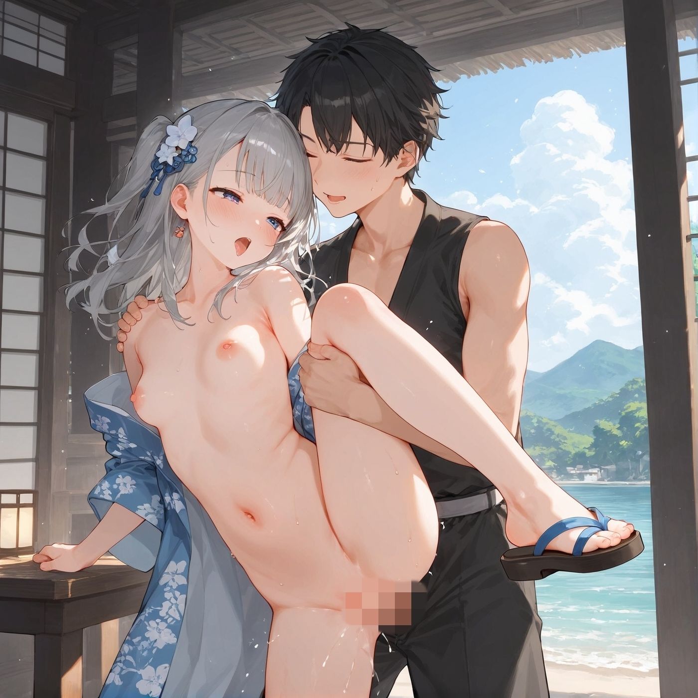 浴衣、、、どう？【浴衣美少女三の外出編厳選CG500枚収録】 - サンプル画像 7