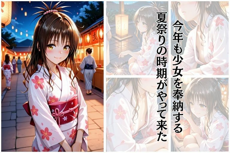 夏祭り  結●美柑編 - サンプル画像 1