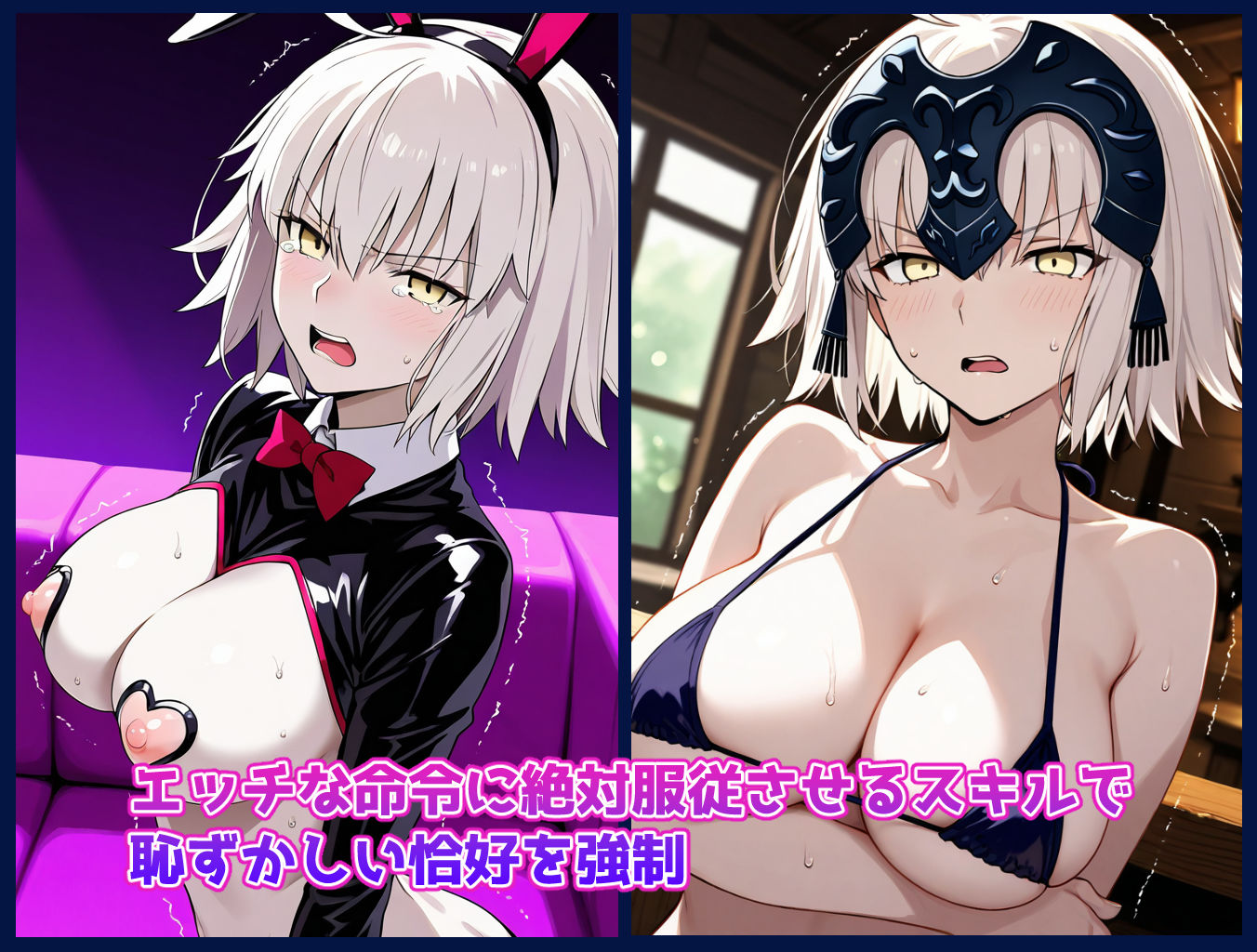 チートスキルで女の子をH漬けにして性奴●にする話 〜ジャンヌオルタ編〜 - サンプル画像 1